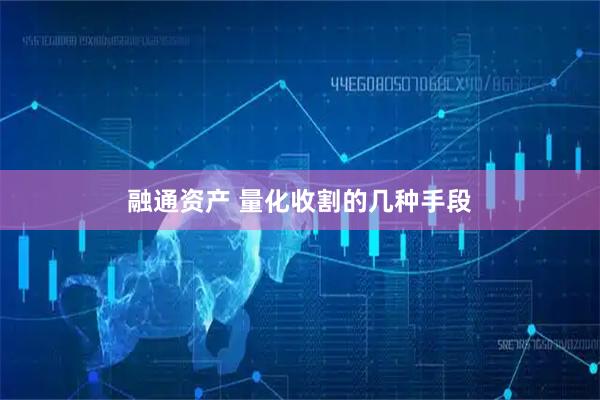 融通资产 量化收割的几种手段
